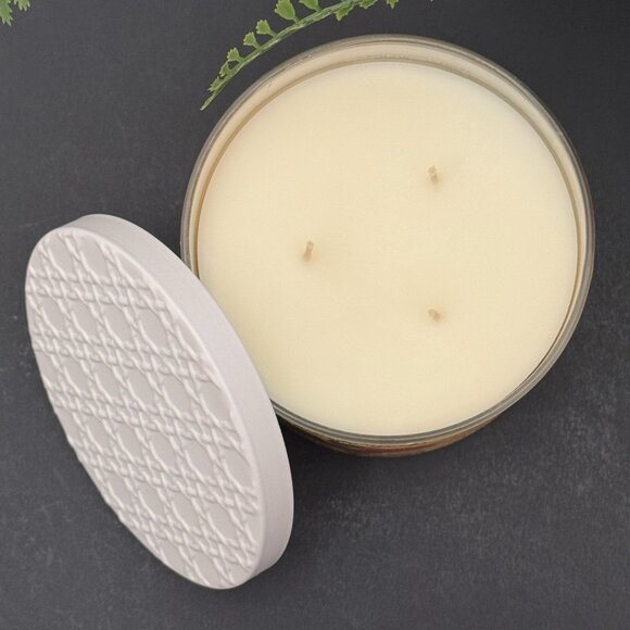 BBW Citrus Grove Bath & Body Works 3 Wick Candle - Picture 6 of 10